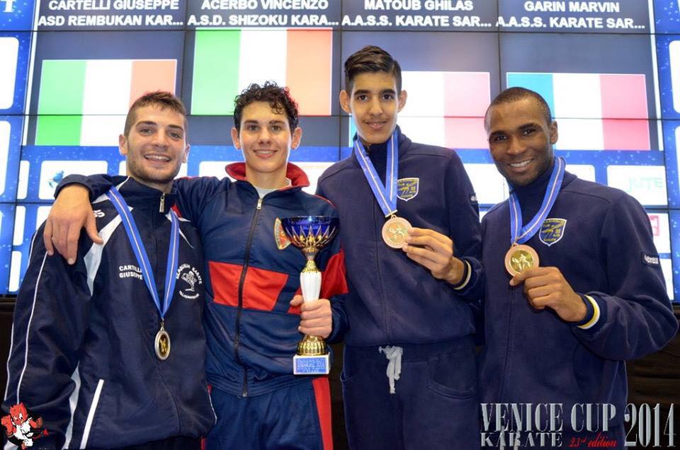 Podium des -67kg