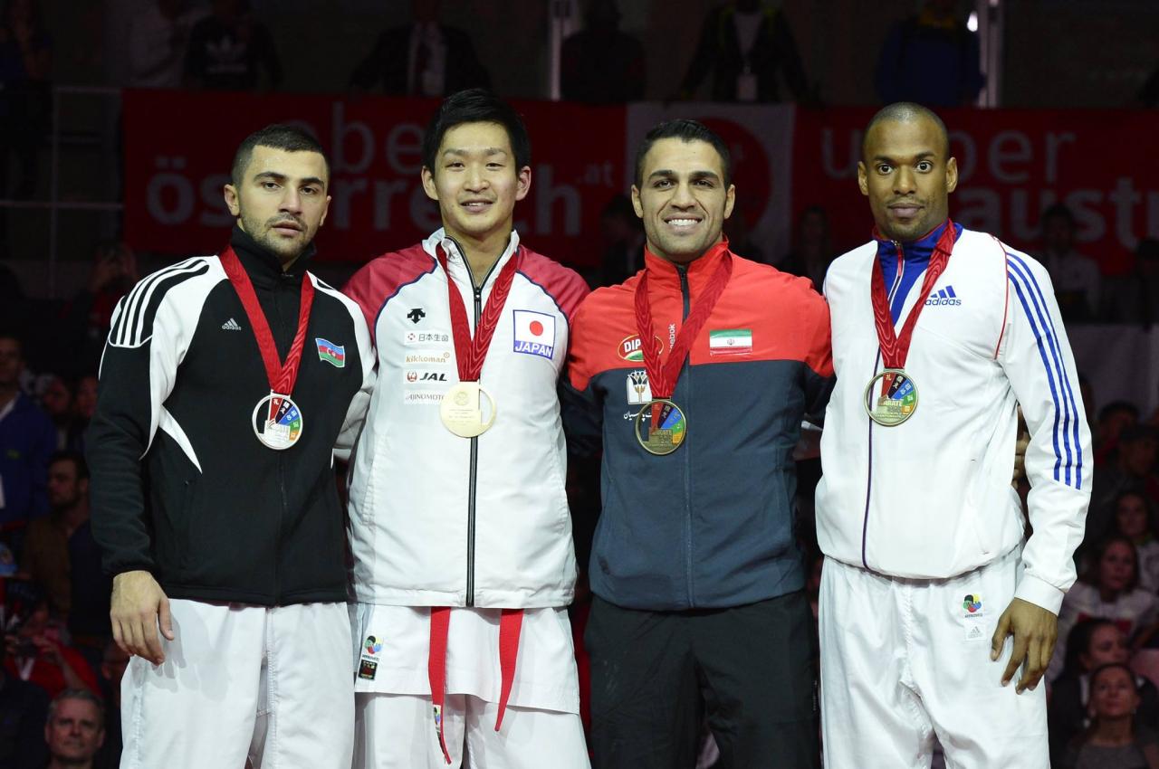 Podium -84kg - Kenji Grillon 3ème