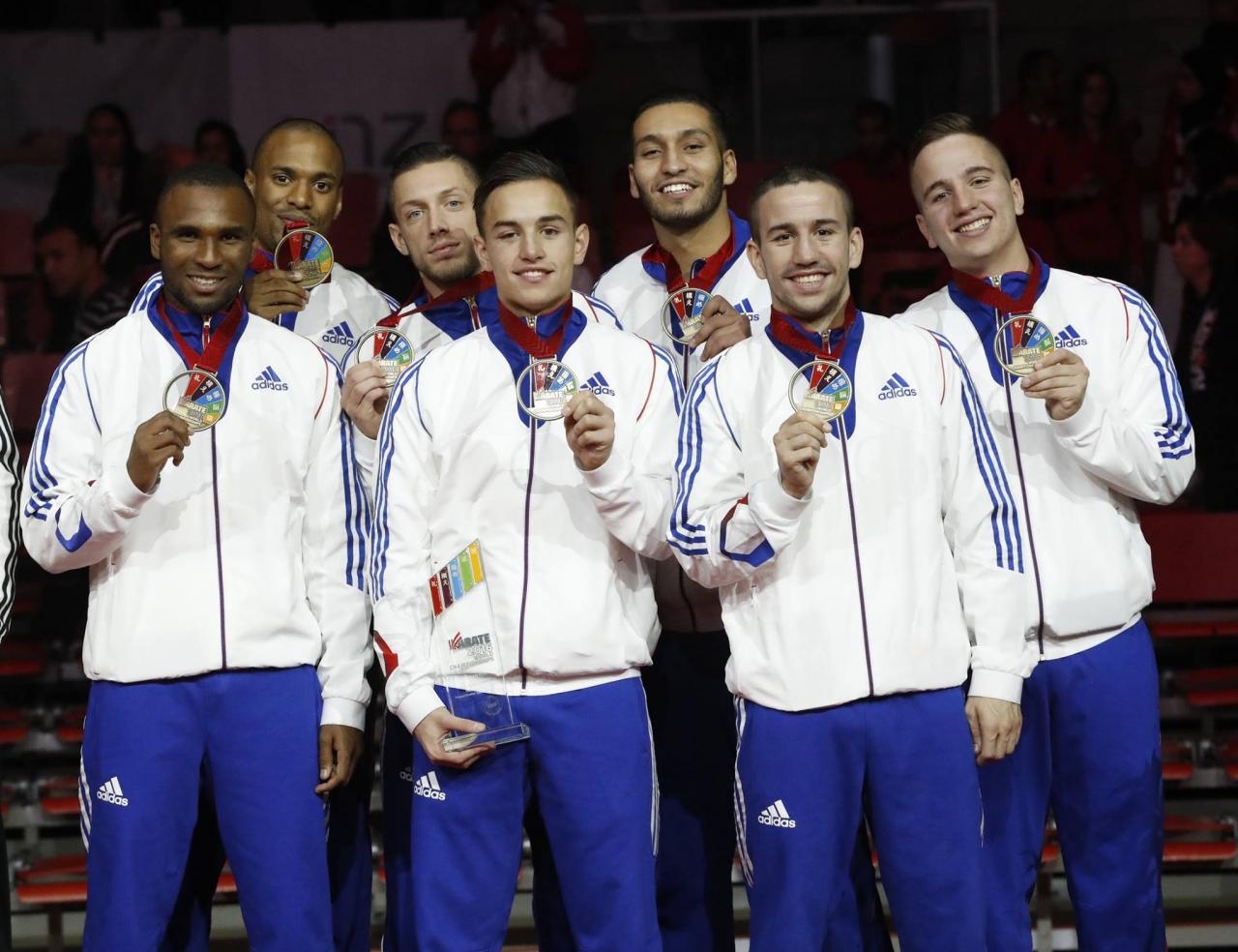 Equipe de France Kumité Masculine 3ème