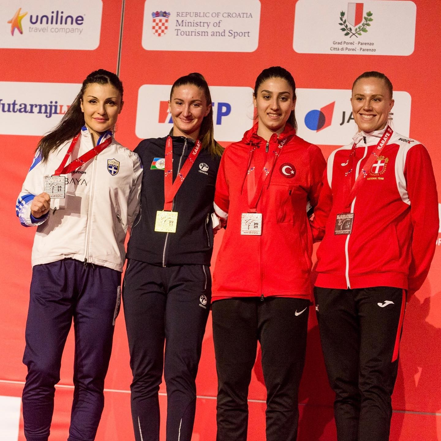 Podium Irina Zaretska