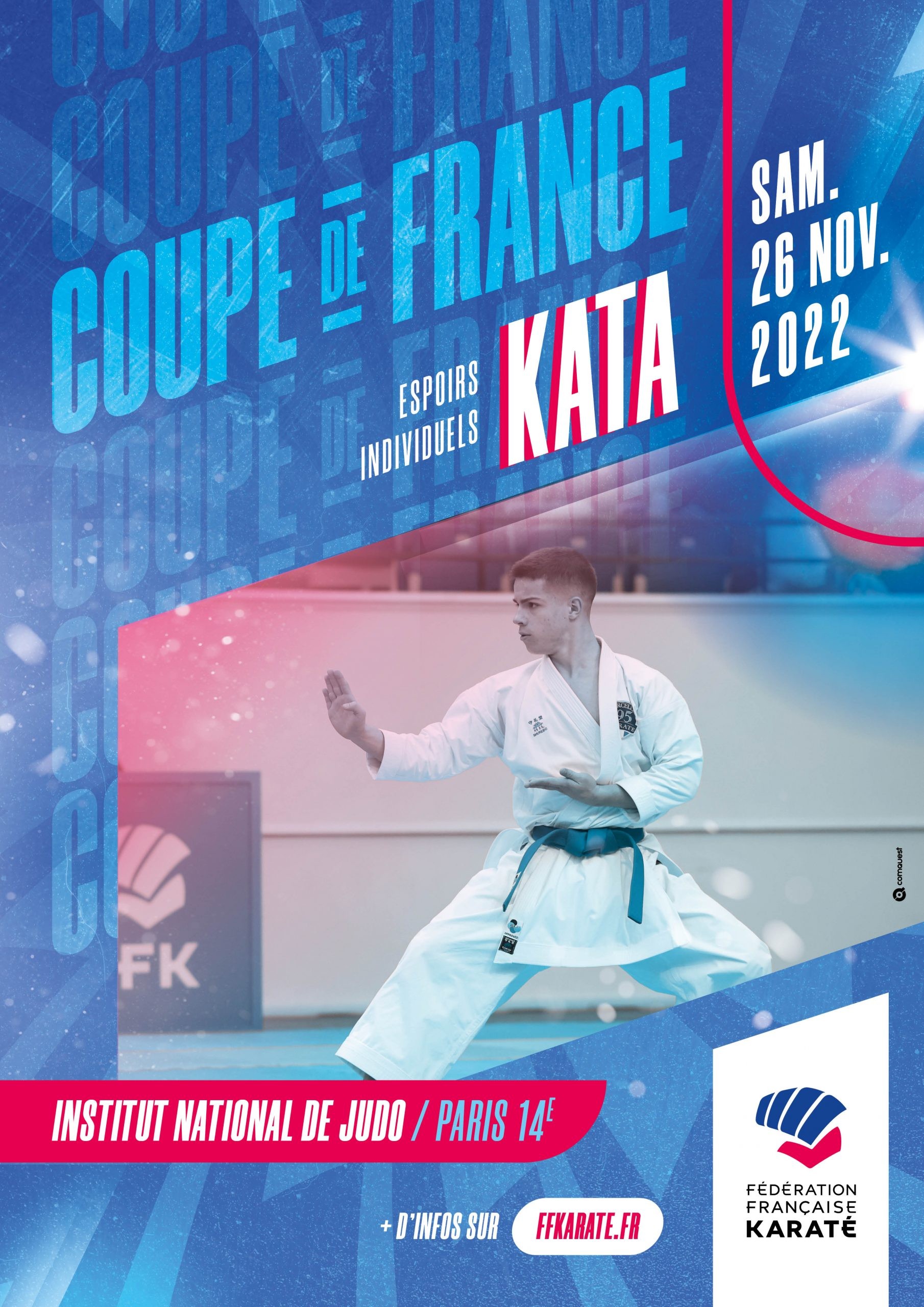 Affiche Coupe de France Espoir Kata