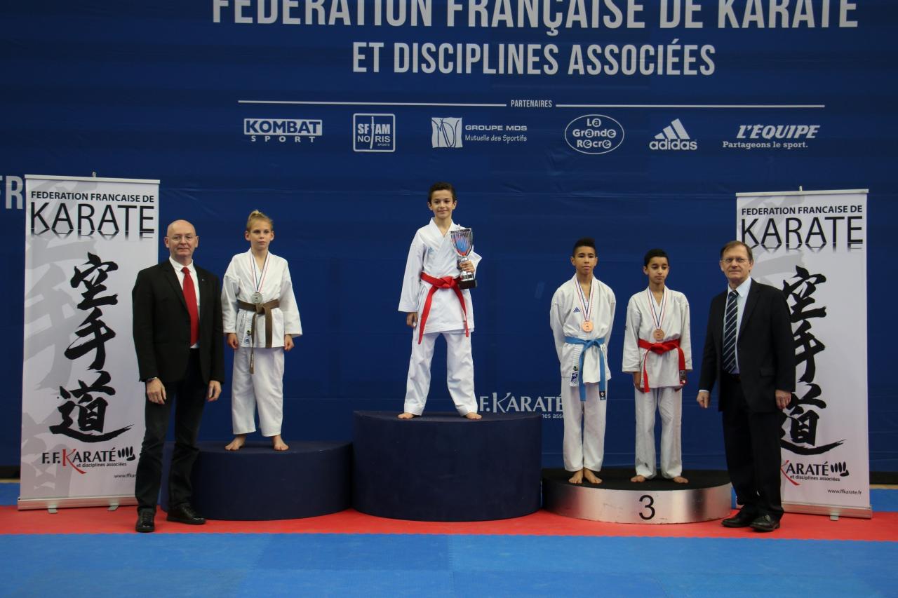  Podiums coupe de france 2015 minimes