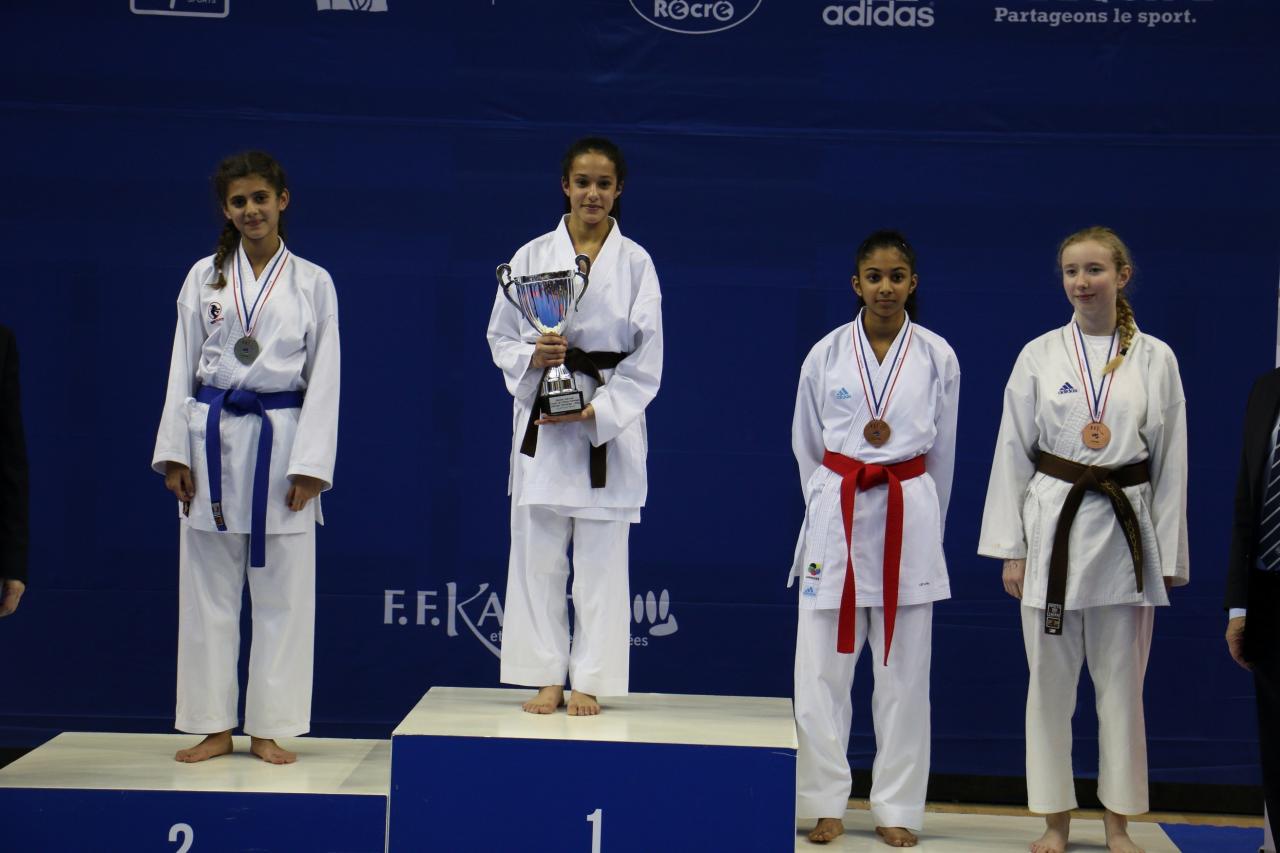 Podiums coupe de france 2015 minimes