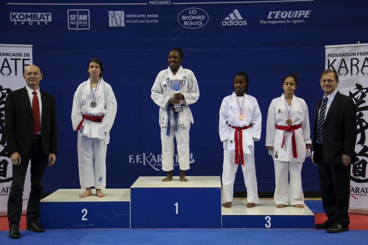 Podiums coupe de france 2015 minimes