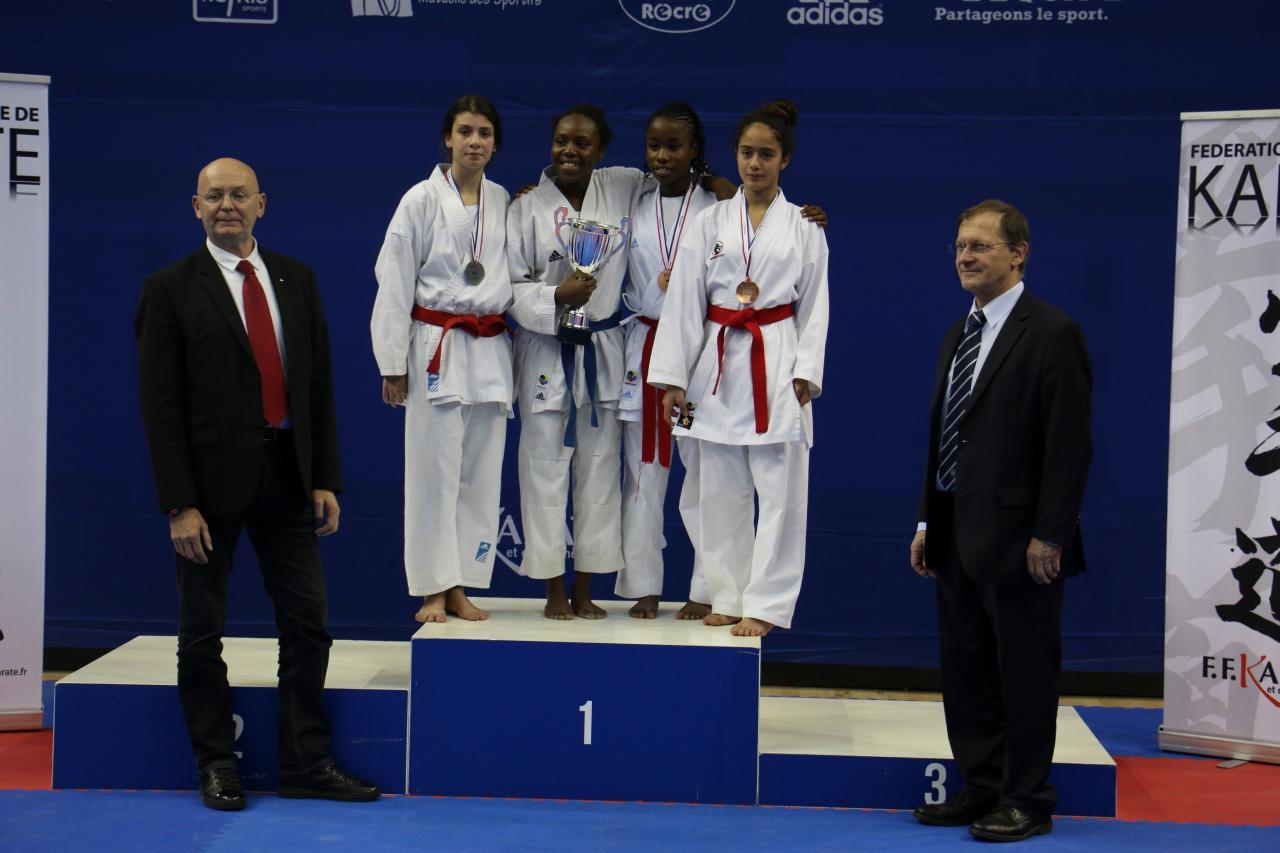 Podiums coupe de france 2015 minimes