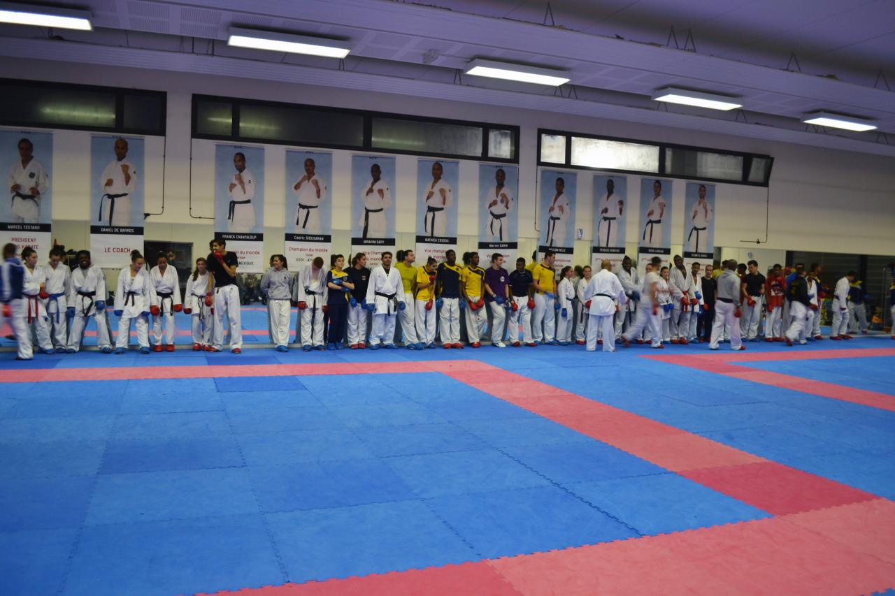 Entrainement avec le Dojo Lantonnais