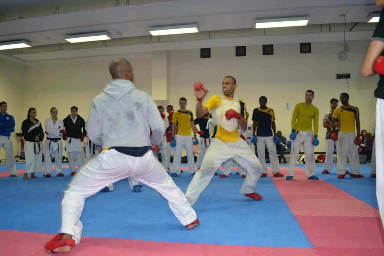 Entrainement avec le Dojo Lantonnais