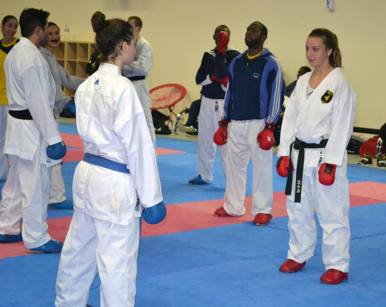 Entrainement avec le Dojo Lantonnais