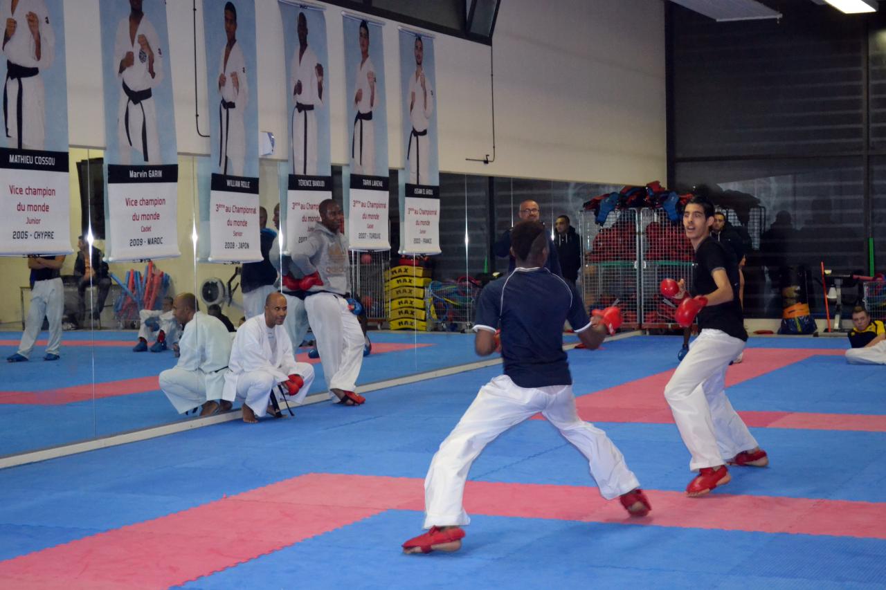 Entrainement avec le Dojo Lantonnais