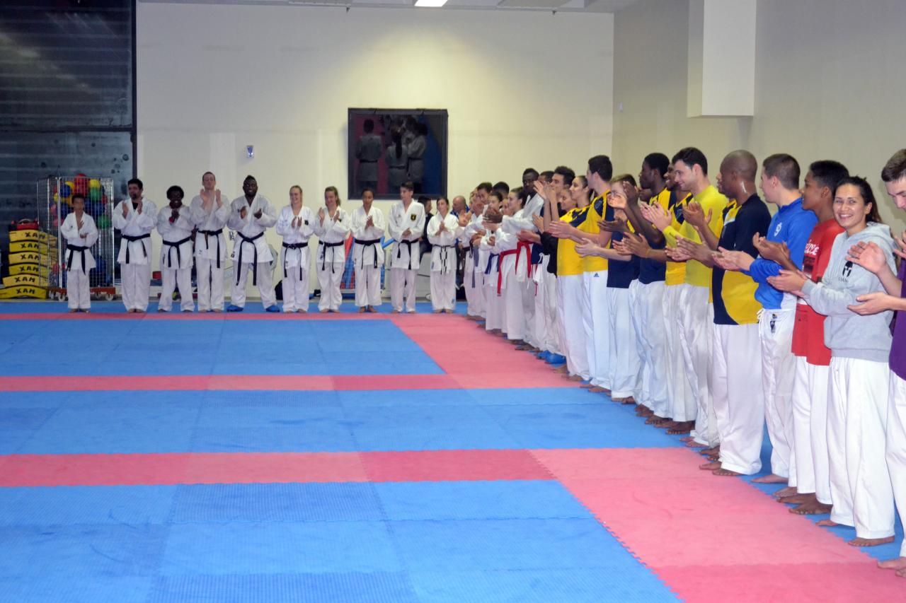 Entrainement avec le Dojo Lantonnais