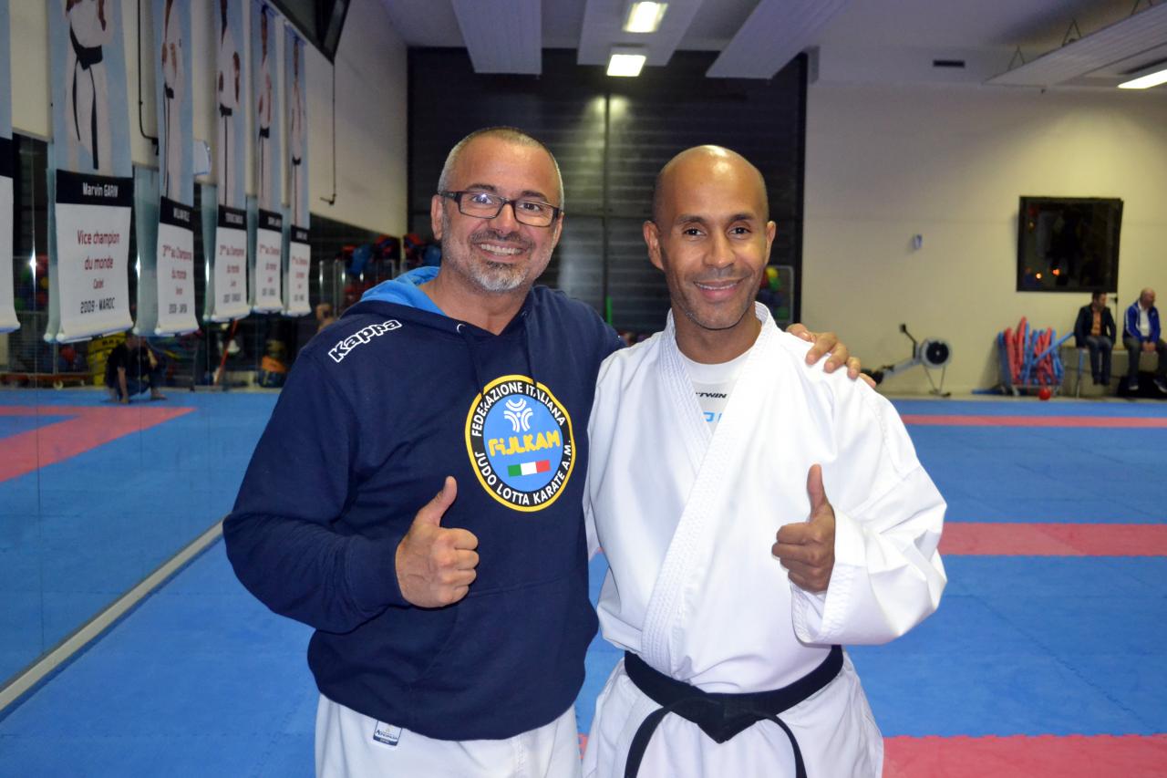 Entrainement avec le Dojo Lantonnais