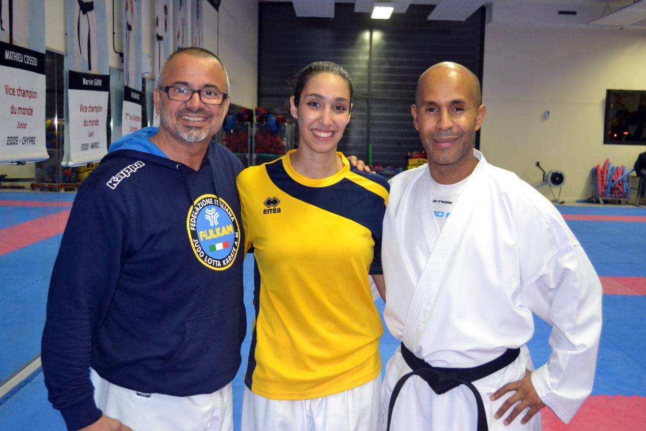 Entrainement avec le Dojo Lantonnais