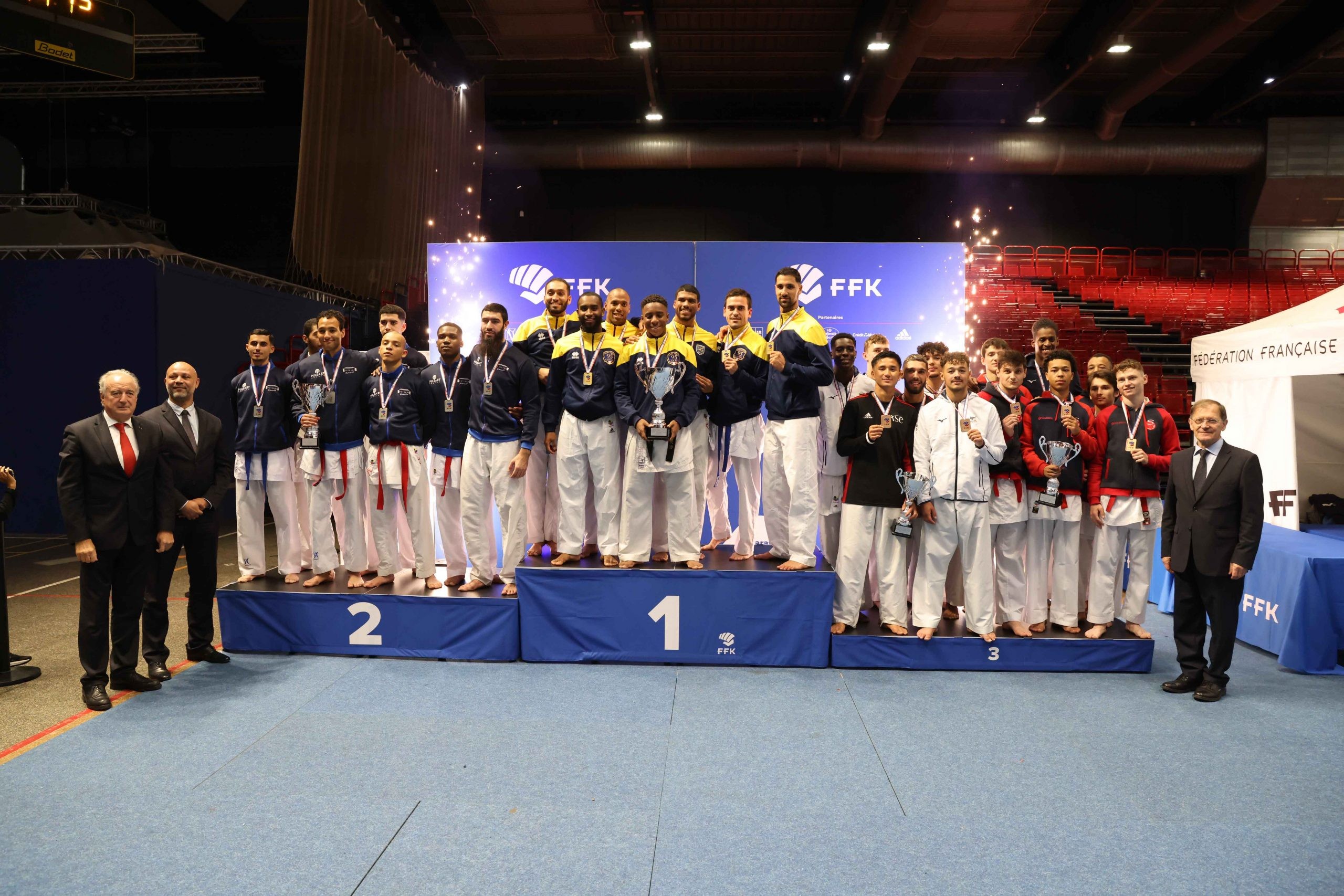 Equ podium masculin