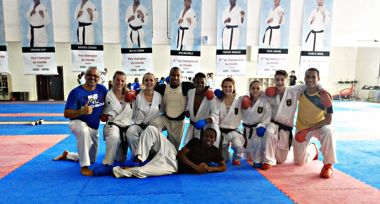 Entrainement avec le Dojo Lantonnais