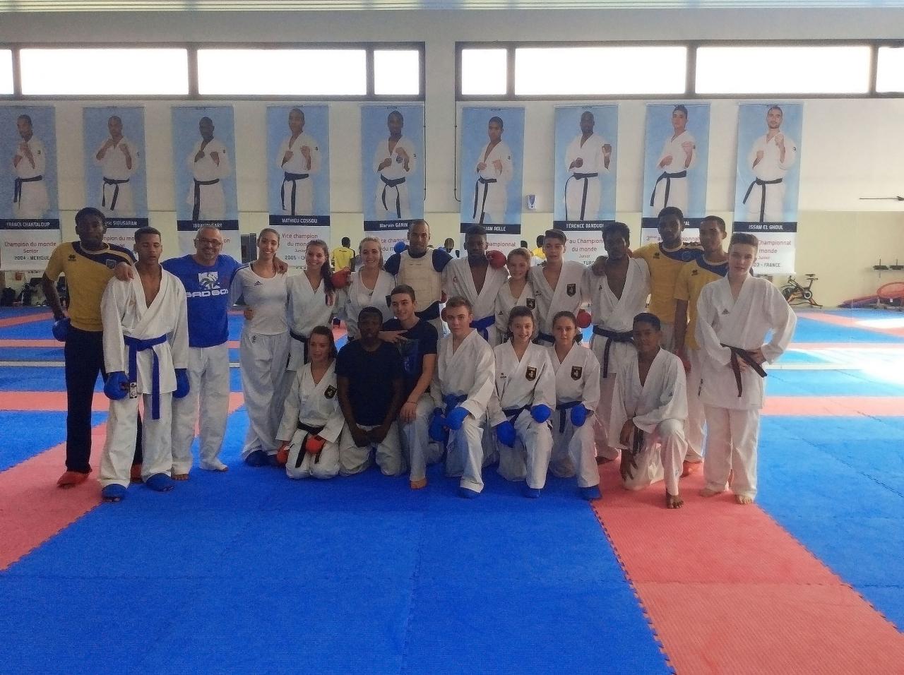 Entrainement avec le Dojo Lantonnais