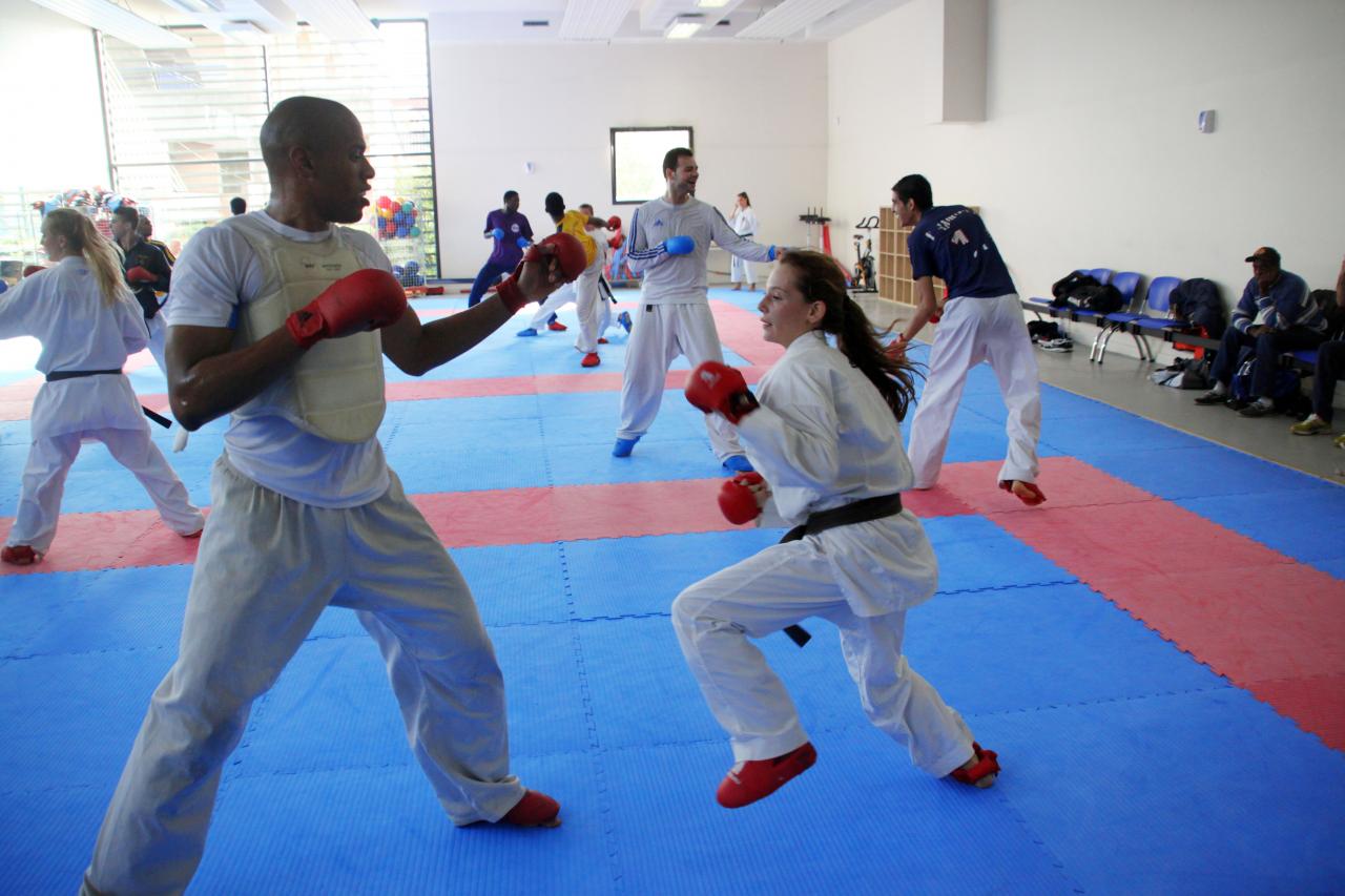 Entrainement avec le Dojo Lantonnais