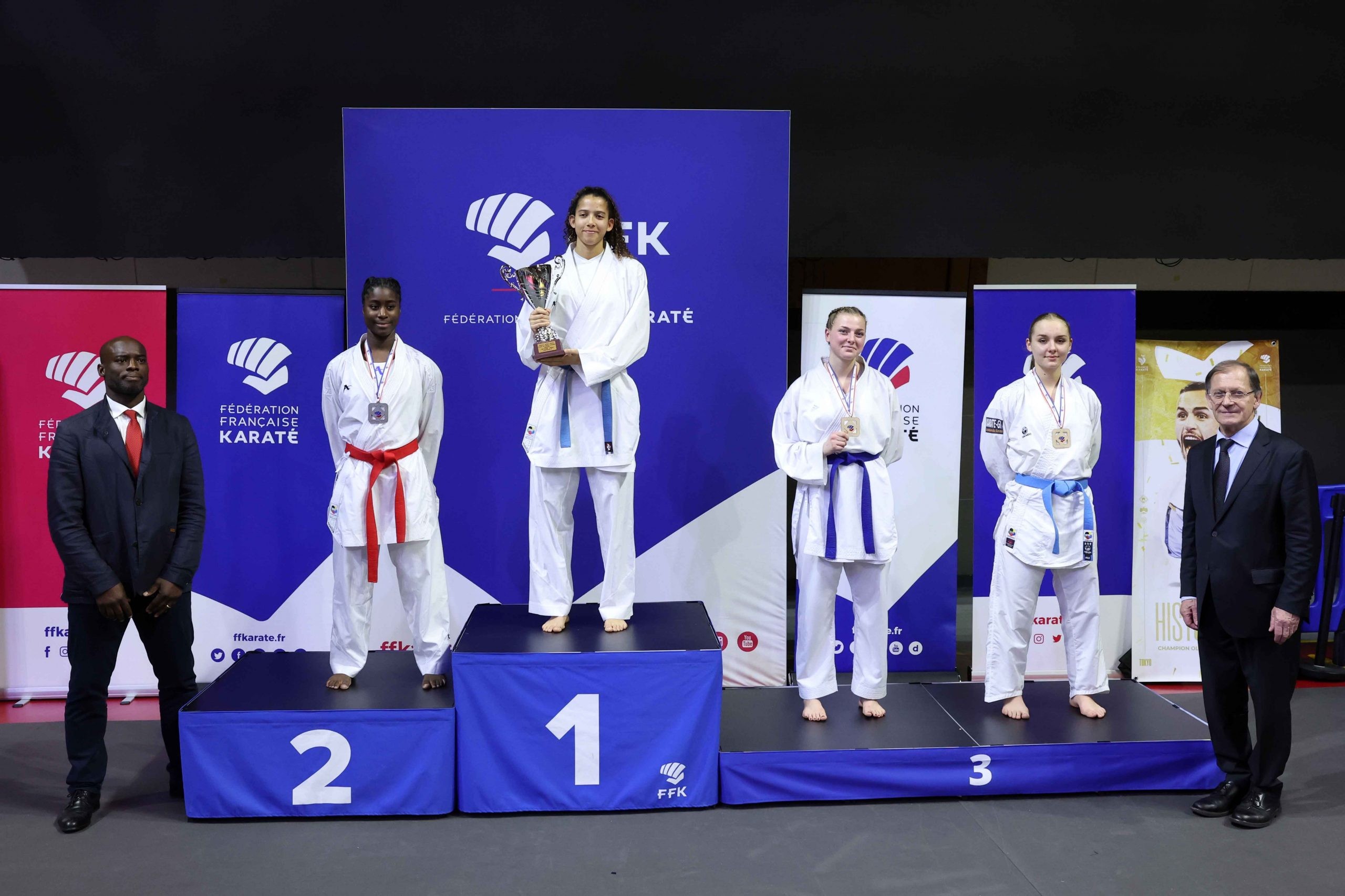 Podium 68kg