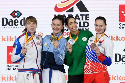 Iryna zaretska et lamya matoub 68kg